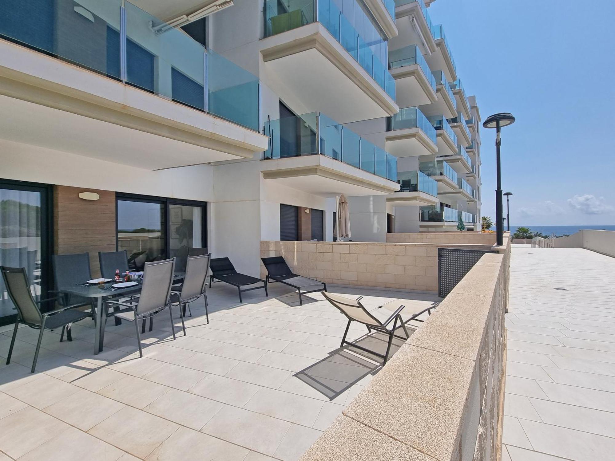 Beachfront Luxury Apartments By Nras 阿勒纳勒斯德尔索尔 客房 照片