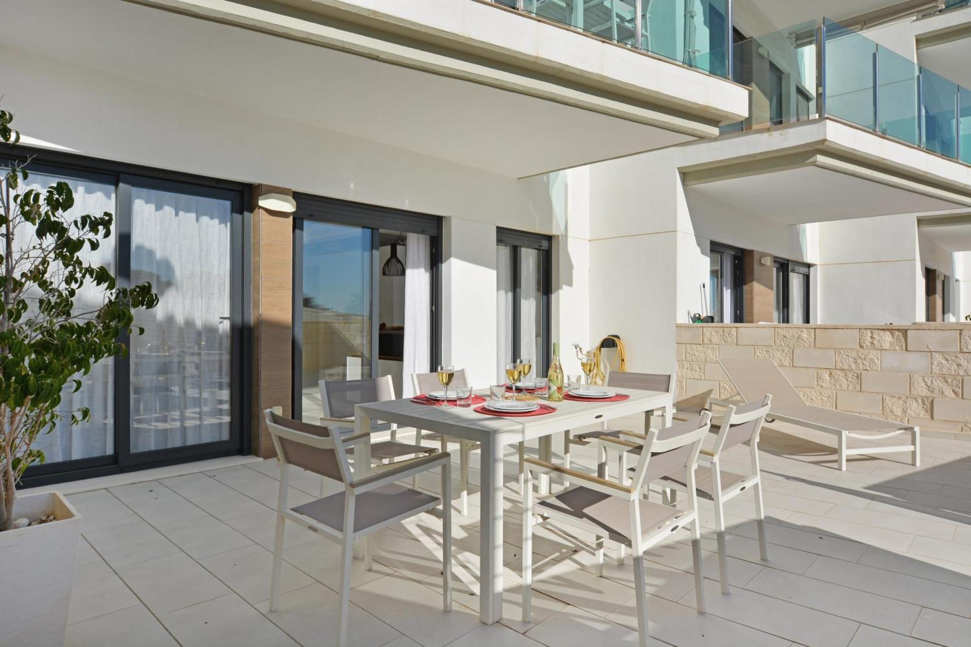 Beachfront Luxury Apartments By Nras 阿勒纳勒斯德尔索尔 客房 照片