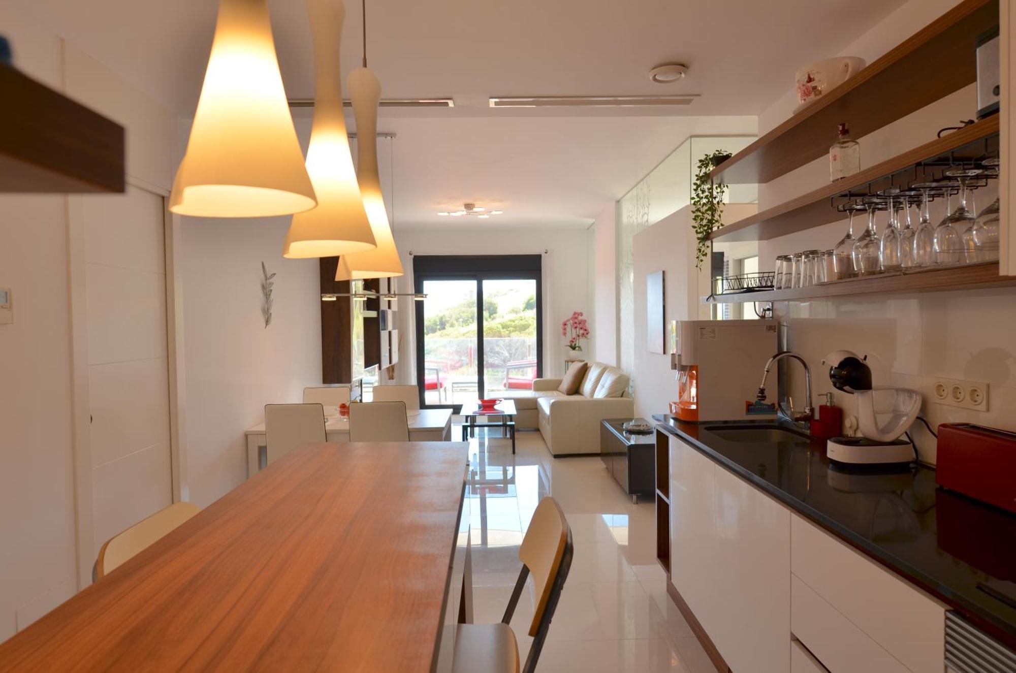 Beachfront Luxury Apartments By Nras 阿勒纳勒斯德尔索尔 客房 照片